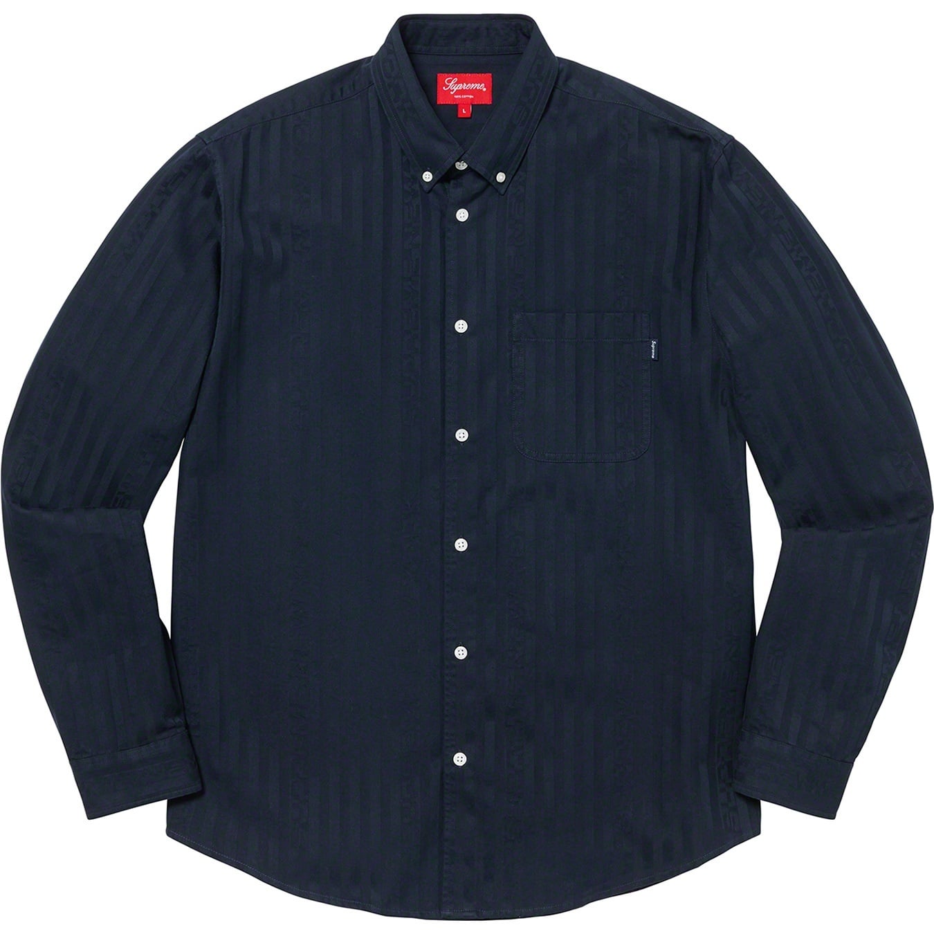 Jacquard Stripe Twill Shirt view 7